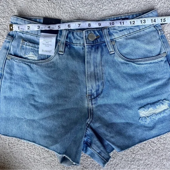 NWT - Blank NYC - Women's The Barrow - Vintage High-Rise Short - Size 27 - Picture 4 of 7